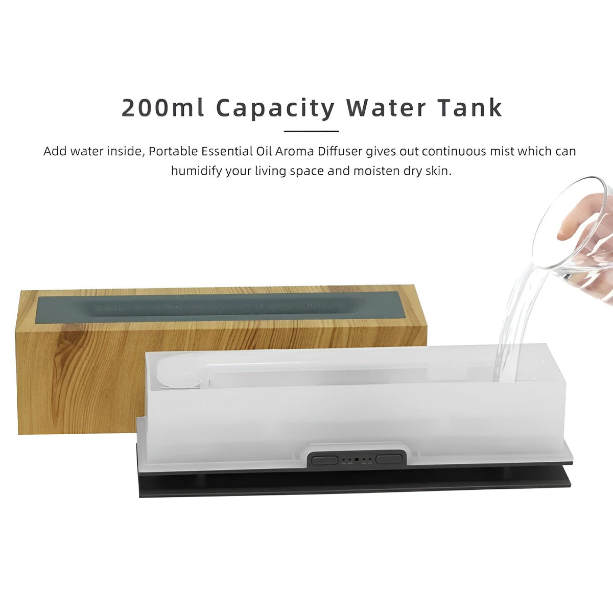 GlowFlame – Multifunctional Aroma Humidifier