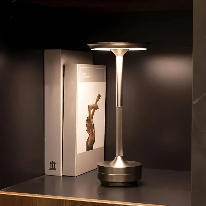 Casa Lumière Draadloze Tafellamp - Oplaadbaar, Touch Dimming & Chique Afwerking
