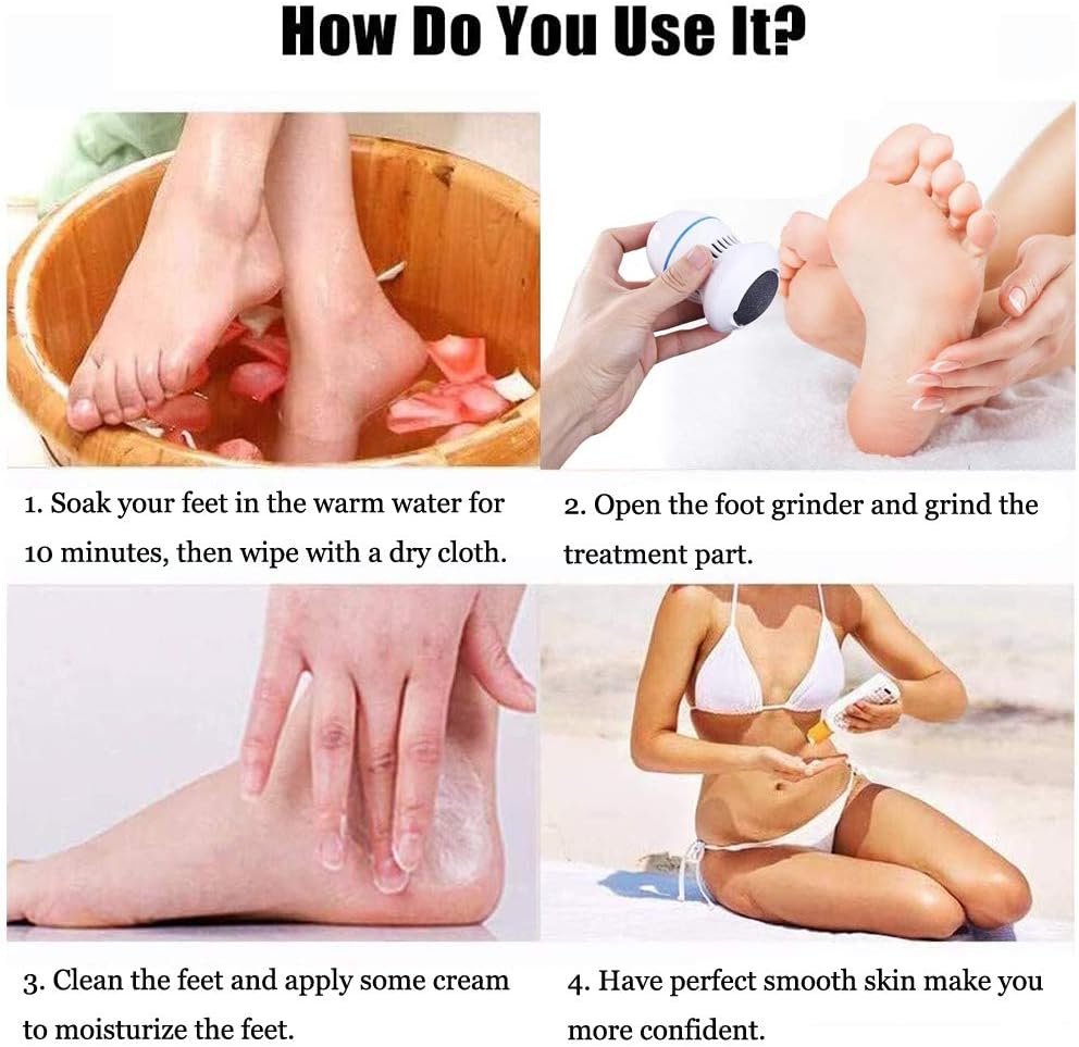 PEDIFEET - Wireless Foot Care Device with Vacuum Function for Gentle Callus Removal and Clean, Well-Groomed Feet Every Day