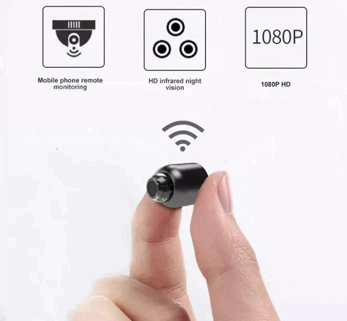 Sandsberg Mini WLAN-Überwachungskamera mit Nachtsicht – 2er-Pack