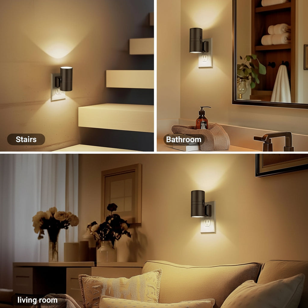 LED night light – Dimmable & automatic for stylish lighting