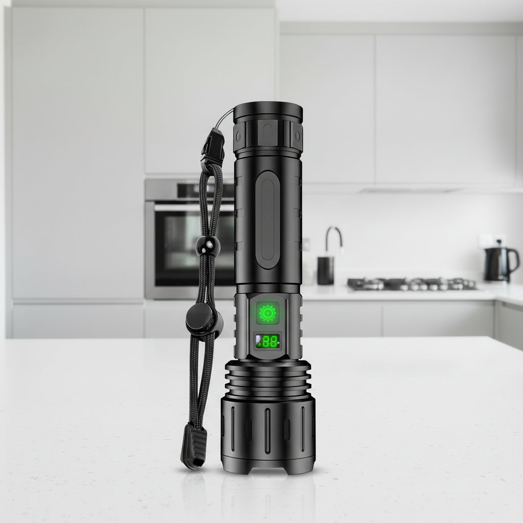 ULTRABEAM - LED Flashlight for Everyday Use and Outdoor Activities