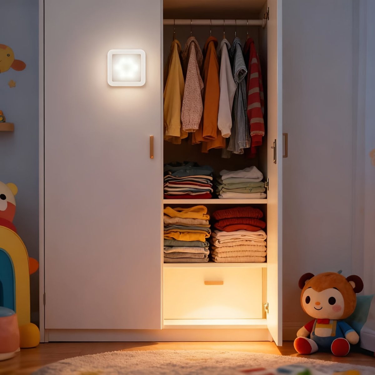 SENSORLIVA - Motion-Activated Wall Lights for Safe Nighttime Lighting