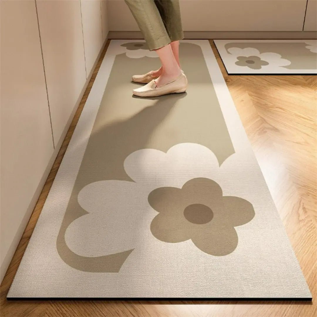 KITCHENEASE – Anti-fatigue kitchen mat with absorbent & non-slip surface