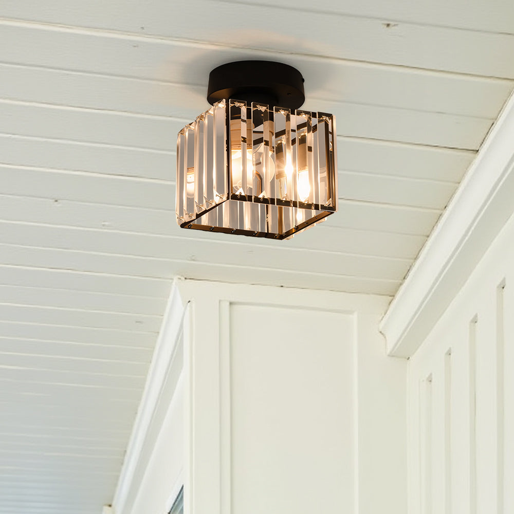 Casa Lumière Plafondlamp - Chique Glasverlichting voor Hal en Woonruimte