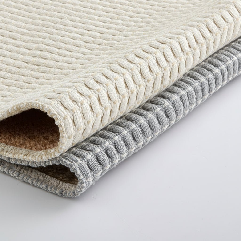 DRYLOOM – Absorbent thick microfiber bath mat for safe bathroom floors