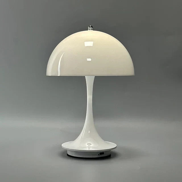 Draadloze tafellamp met LED-verlichting, oplaadbaar en Scandinavisch design