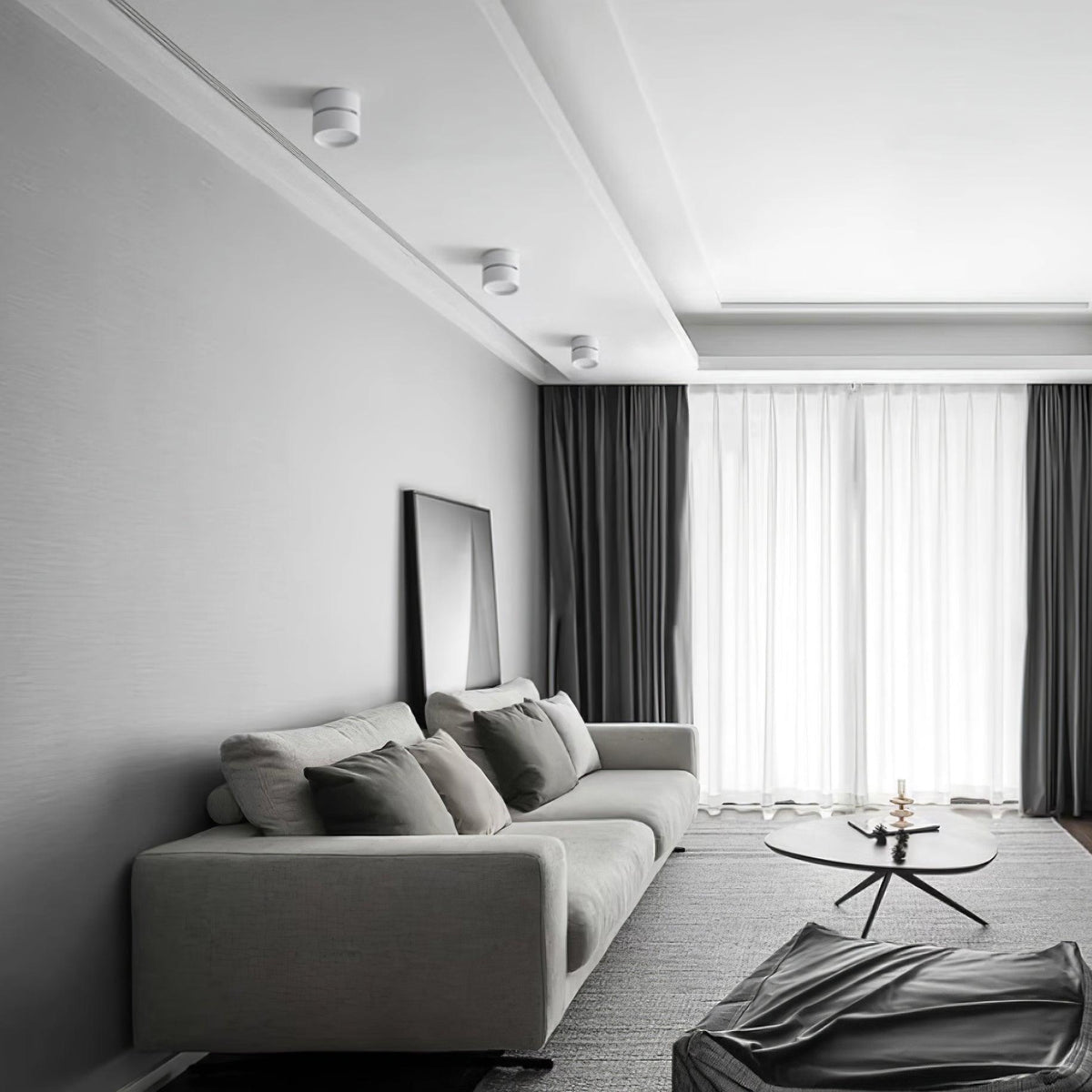 Adjustable LED Spotlight in Modern Minimalist Scandinavian Design