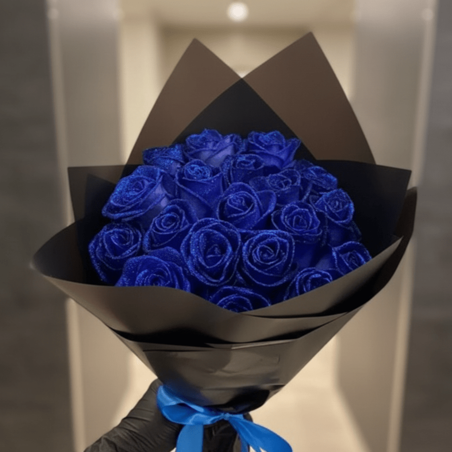 ROSALUNE – Eternal Glitter Rose for Romantic Gifts & Home Decoration