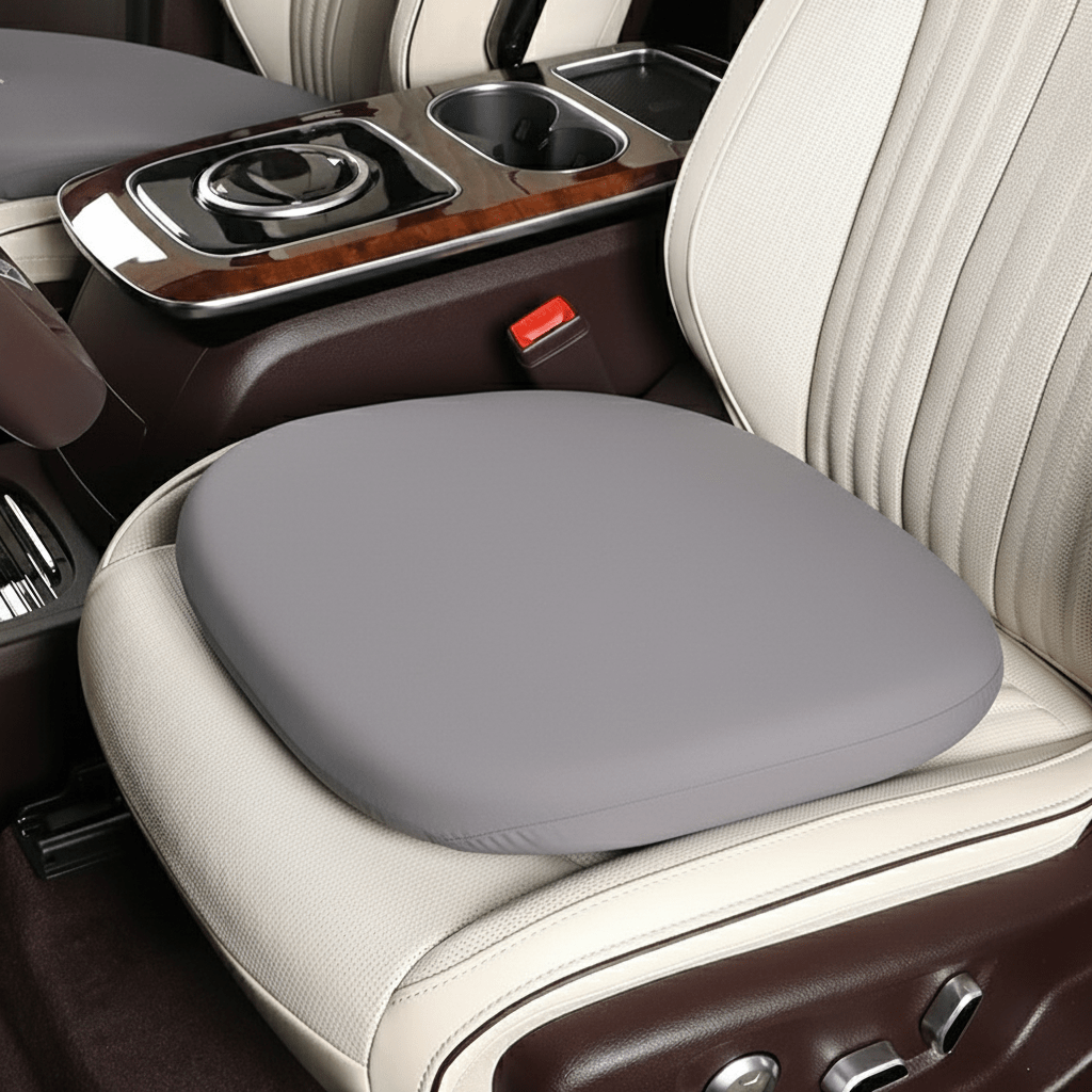 ERGOCARVE – Integrated Car Neck & Lumbar Support made of Memory Foam