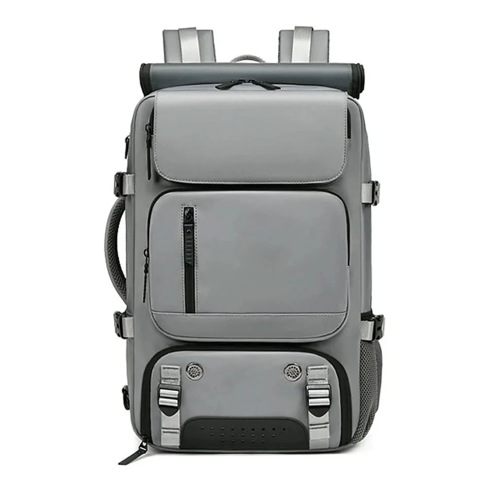 TRAVELMAX Pack - Large waterproof travel backpack with USB port
