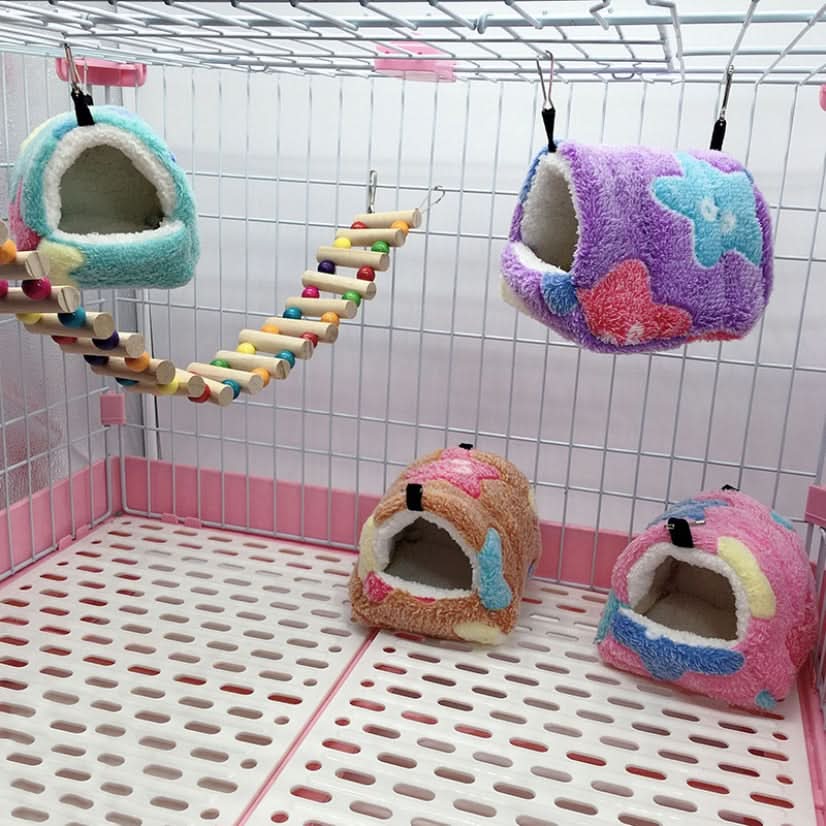 HARRYHAMSTER - Soft hammock house for hamsters to cuddle and sleep in