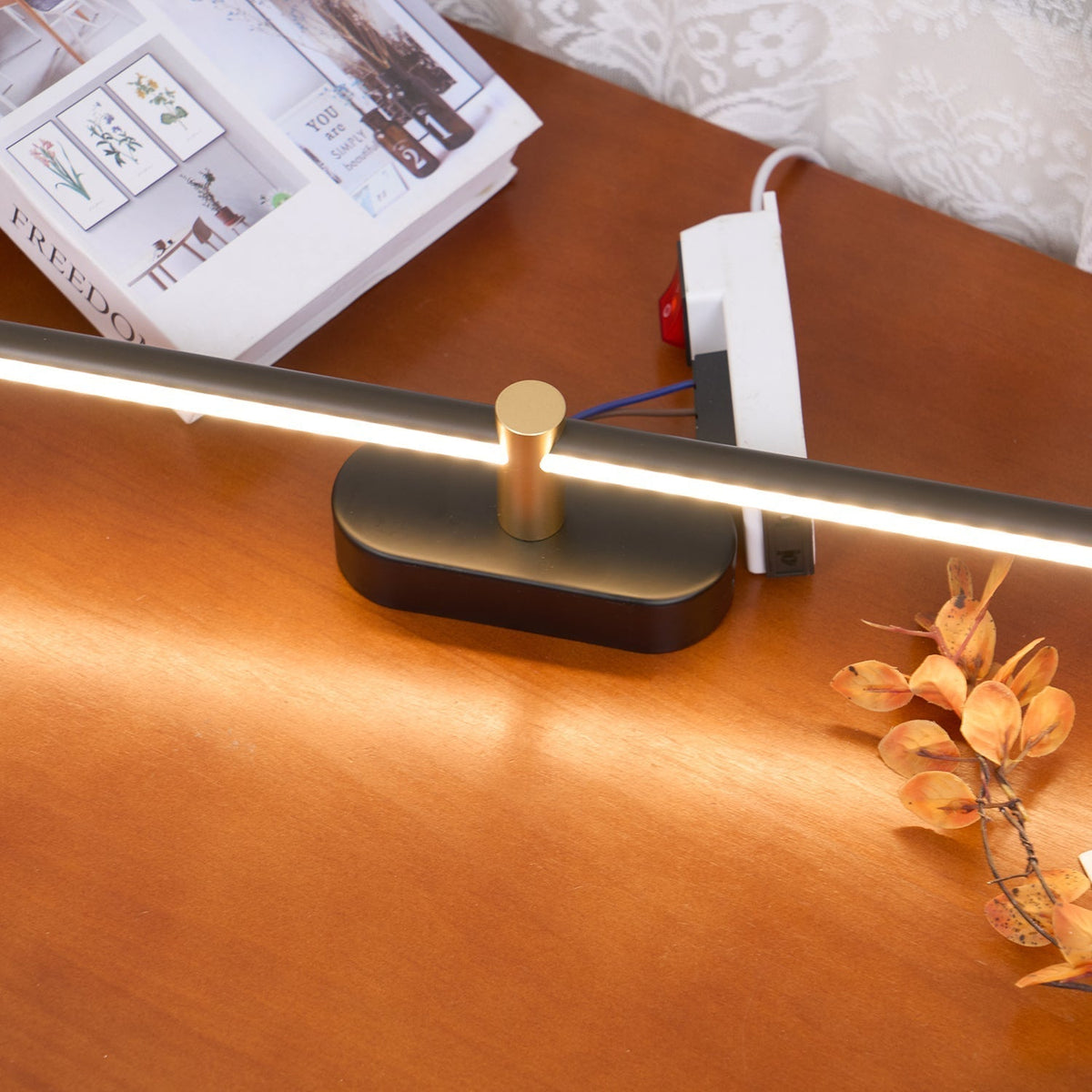 Slim Linear LED Wall Lamp for Mirrors, Hallways and Bathrooms