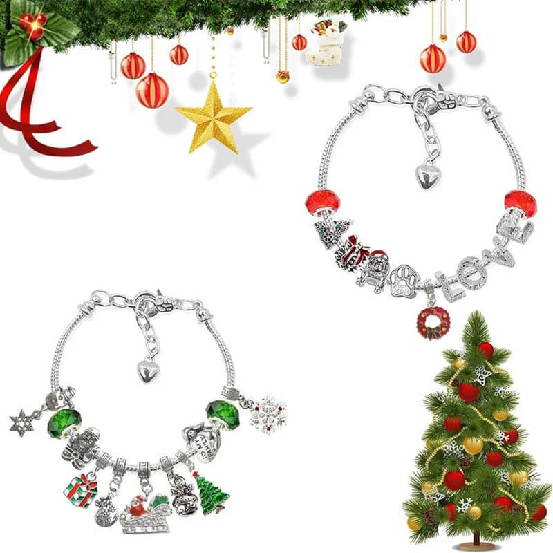 DIY Christmas Bracelet Advent Calendar for 24 Days of Crafting Fun