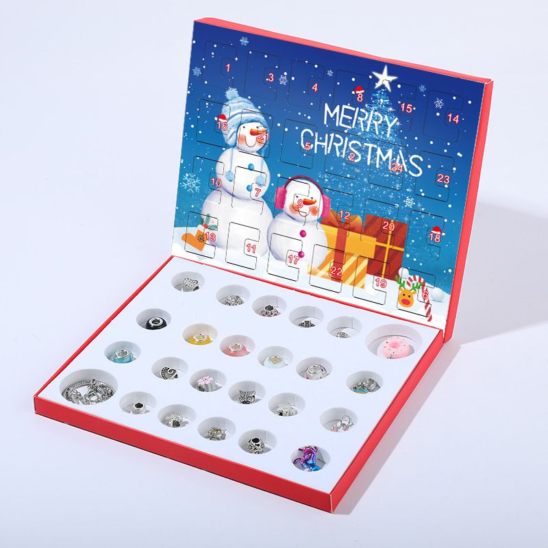 DIY Christmas Bracelet Advent Calendar for 24 Days of Crafting Fun