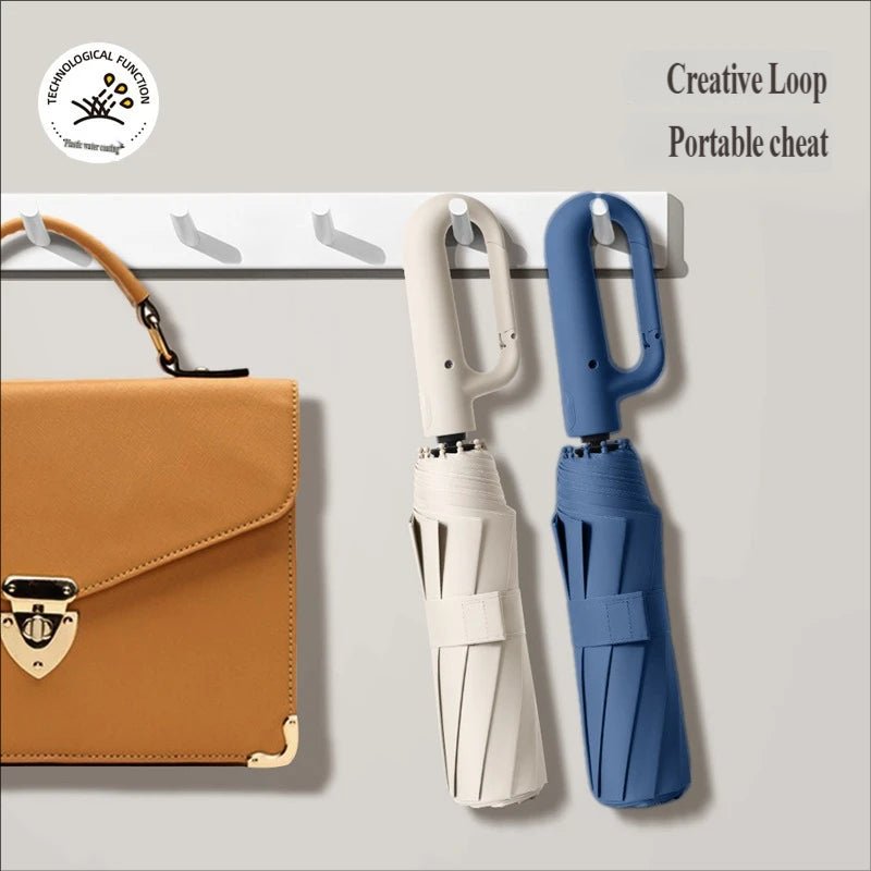 Automatic umbrella for strong winds and reliable protection