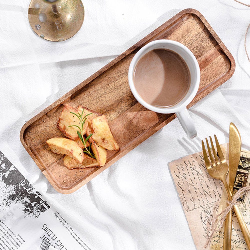 ACACIAEDGE – Acacia Wood Cutting Board for Kitchen & Serving