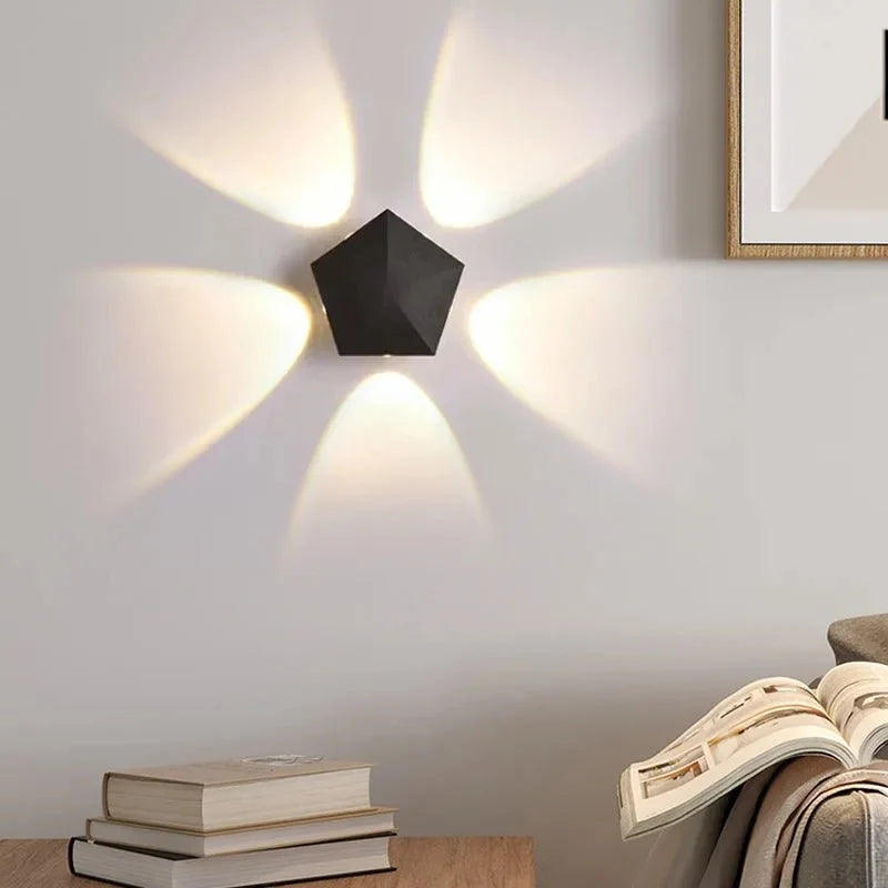 MARPOU – Modern Stainless Steel LED Outdoor Wall Light for Gardens & Verandas