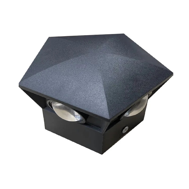 MARPOU – Modern Stainless Steel LED Outdoor Wall Light for Gardens & Verandas