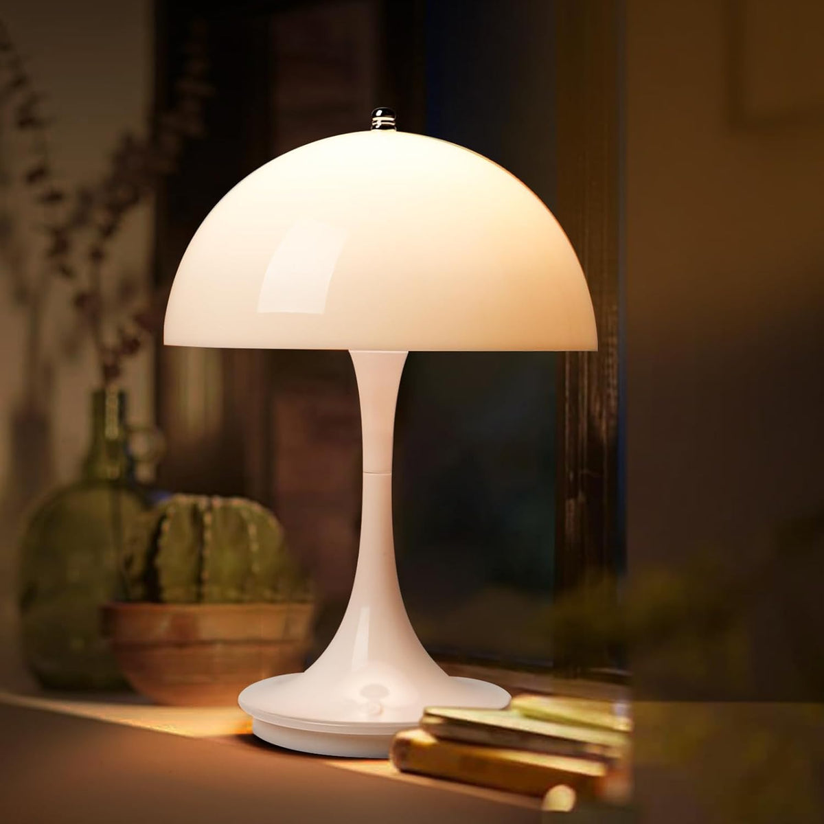 NordicMush™ draadloze LED-paddenstoellamp met USB