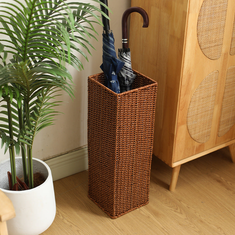 Decoratieve mand opslag vaas