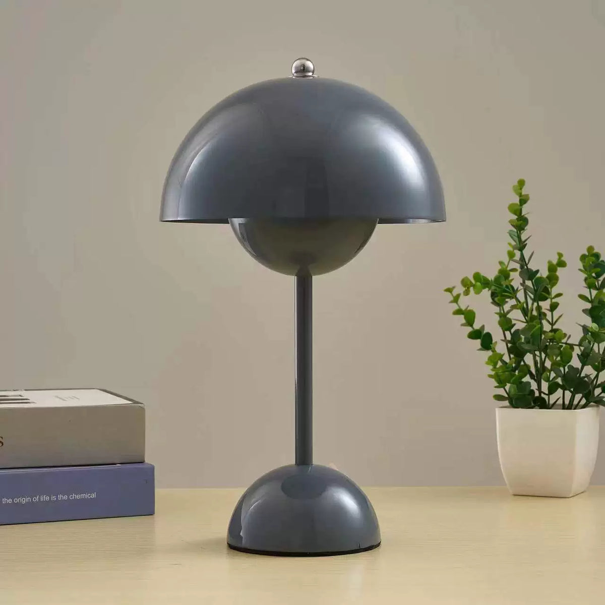 Meridian | Cordless Dome Table Lamp with Touch Dimming