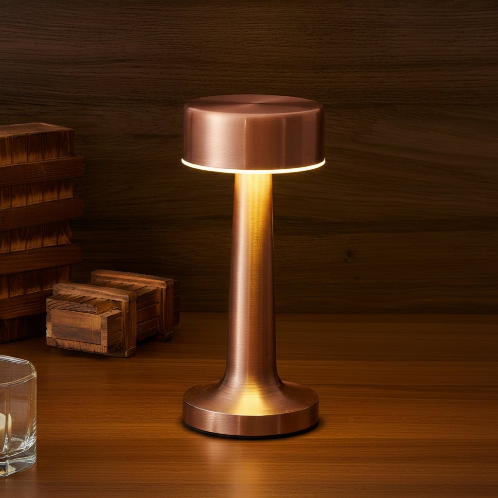 LUMIQI – LED Table Lamp with Qi Wireless Charging Function for Indoor and Outdoor Use