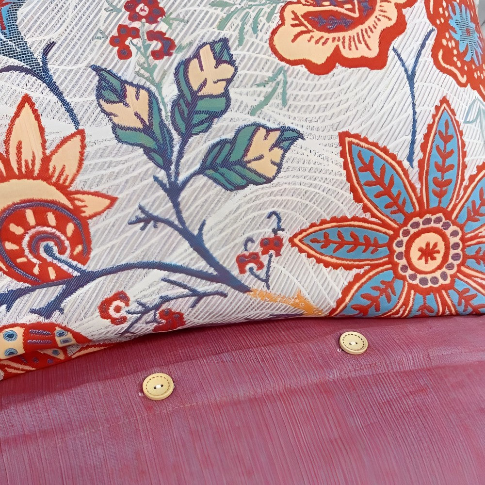 Rustic Floral Boho Pillowcases | 2pcs Set