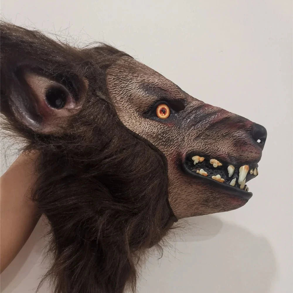 MOONHOWL – Realistic Werewolf Mask for Halloween & Cosplay