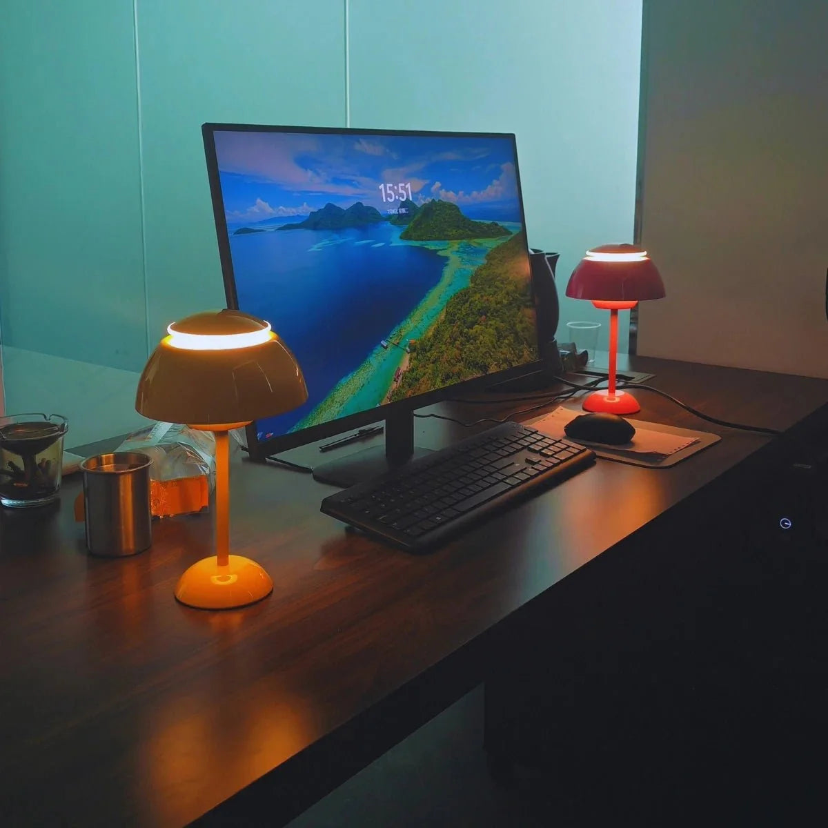 DIMMALUX – Dimmable wireless LED table lamp with touch control