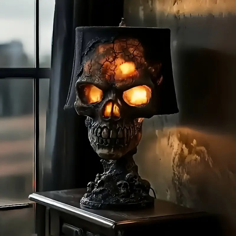 Mortis – Smeltende Skull Lava Lamp