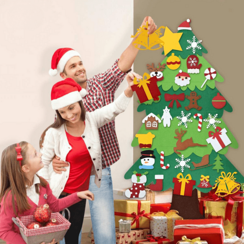 TreeJoy Craft - DIY Christmas tree for children - Learn creatively & playfully