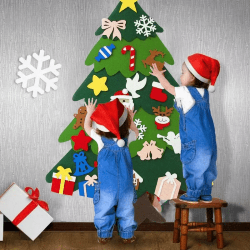 TreeJoy Craft - DIY Christmas tree for children - Learn creatively & playfully