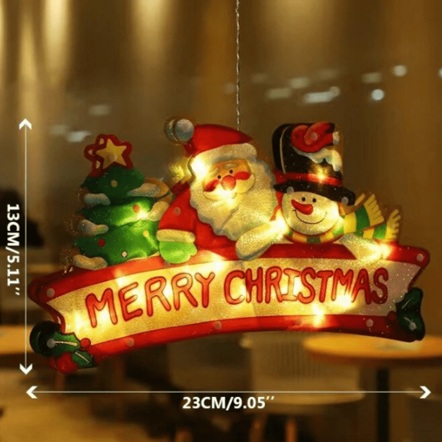 Christmas Window Lights for a Cozy Holiday Atmosphere