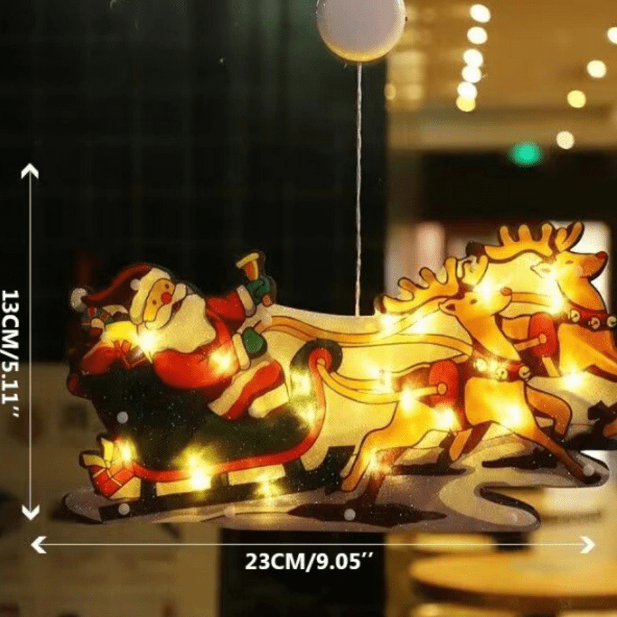 Christmas Window Lights for a Cozy Holiday Atmosphere