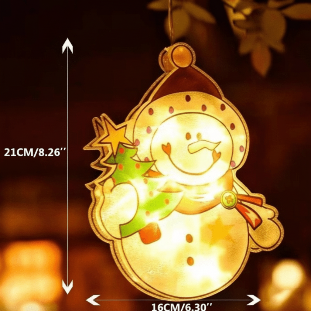 Christmas Window Lights for a Cozy Holiday Atmosphere