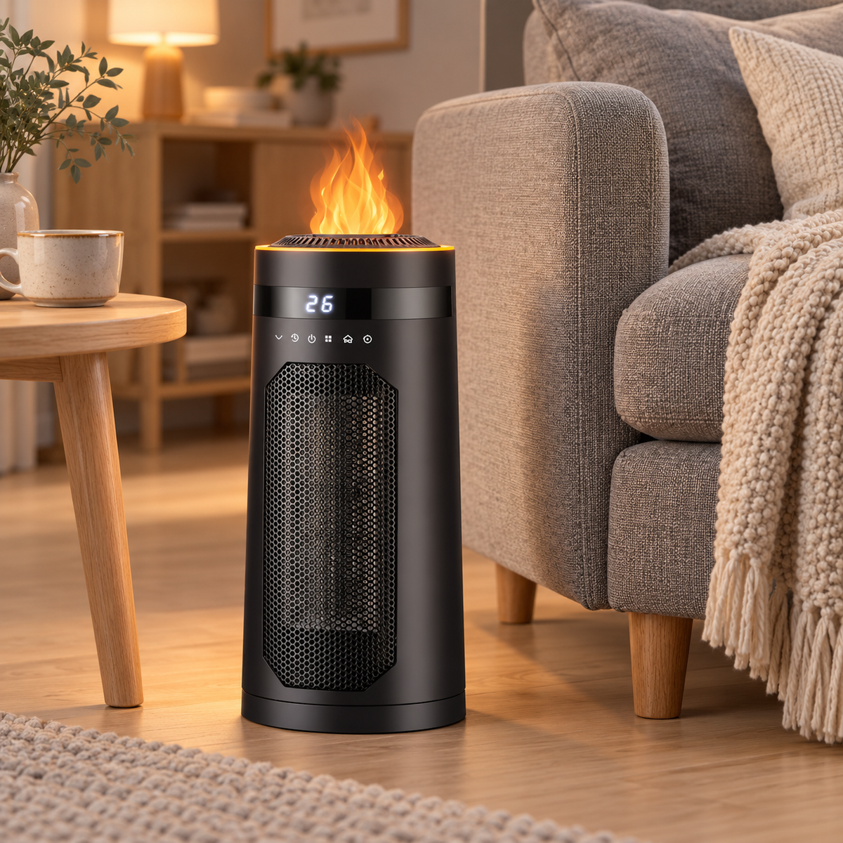 FlameHeat | Keramik Heizlüfter 1500W