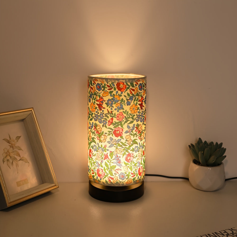 Botanische Bloemen Stof Verlichting Tafel Lamp