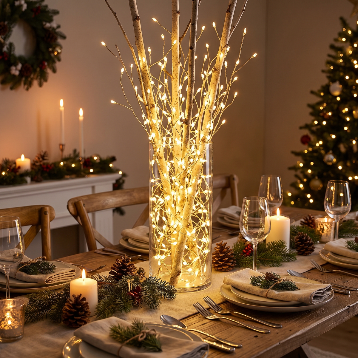 Clusterverlichting - Kerstverlichting met Afstandsbediening en 8 Lichtstanden