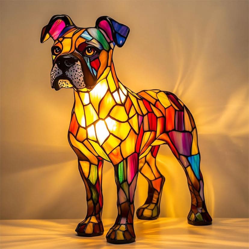 COMPANIONLIGHT – Artistieke LED Nachtlamp met Hondenrassen voor Hu decoration