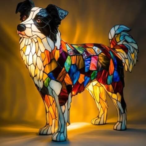 COMPANIONLIGHT – Artistieke LED Nachtlamp met Hondenrassen voor Hu decoration