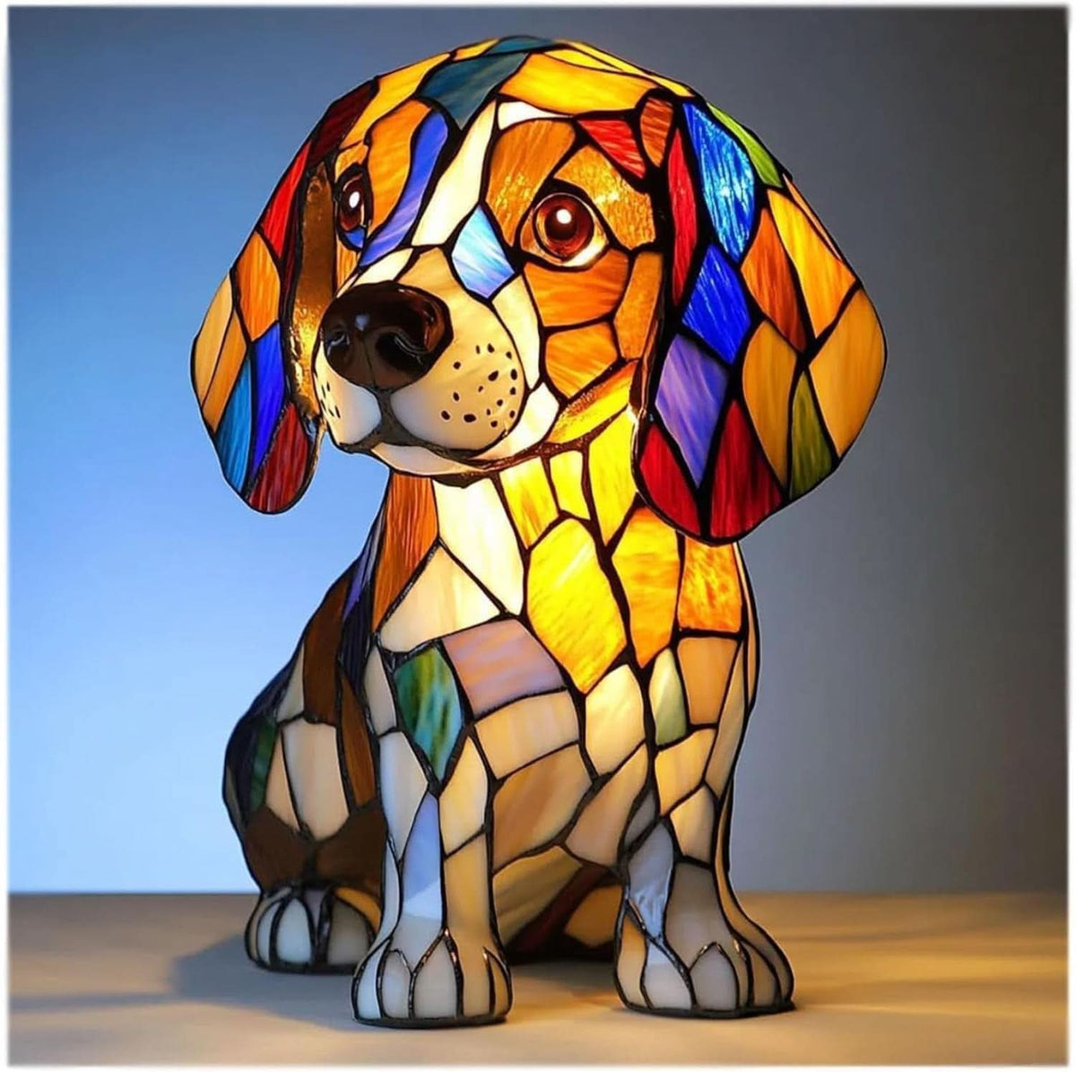 COMPANIONLIGHT – Artistieke LED Nachtlamp met Hondenrassen voor Hu decoration