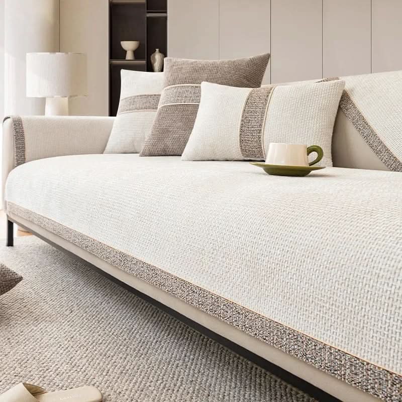 LEINENLUX Sofa Cover – Non-Slip & Stylish for Every Living Room