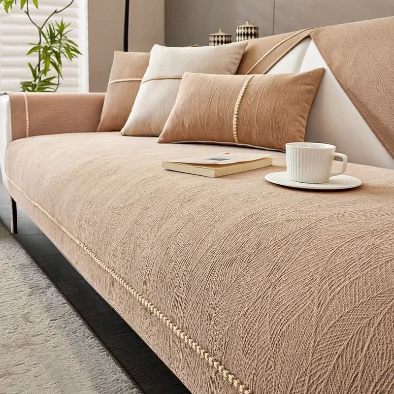 LEINENLUX Sofa Cover – Non-Slip & Stylish for Every Living Room