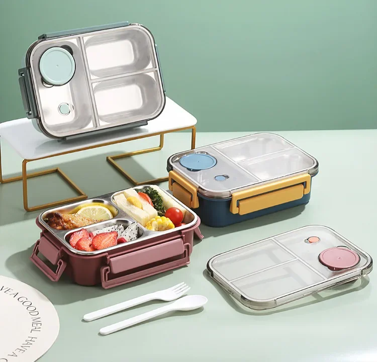 Insulated Lunch Container Compact Leak-Proof Meal Storage