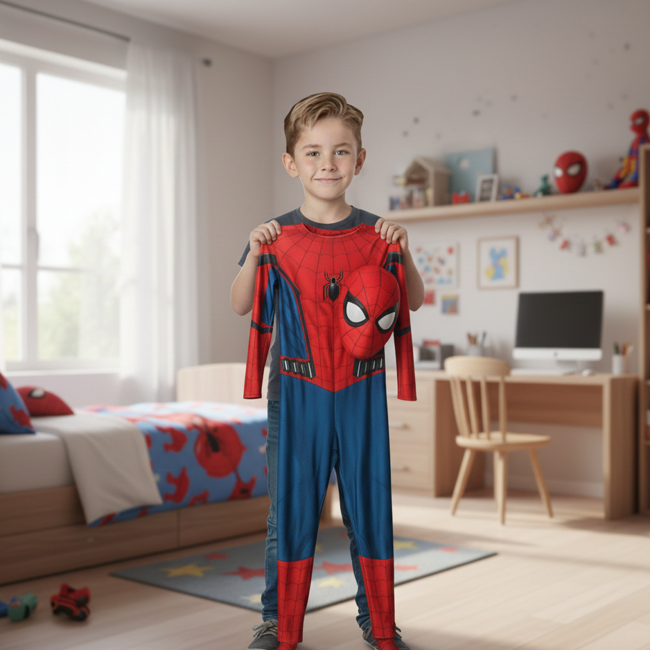 Realistisch Superhelden Kostuum voor Kinderen & Volwassenen