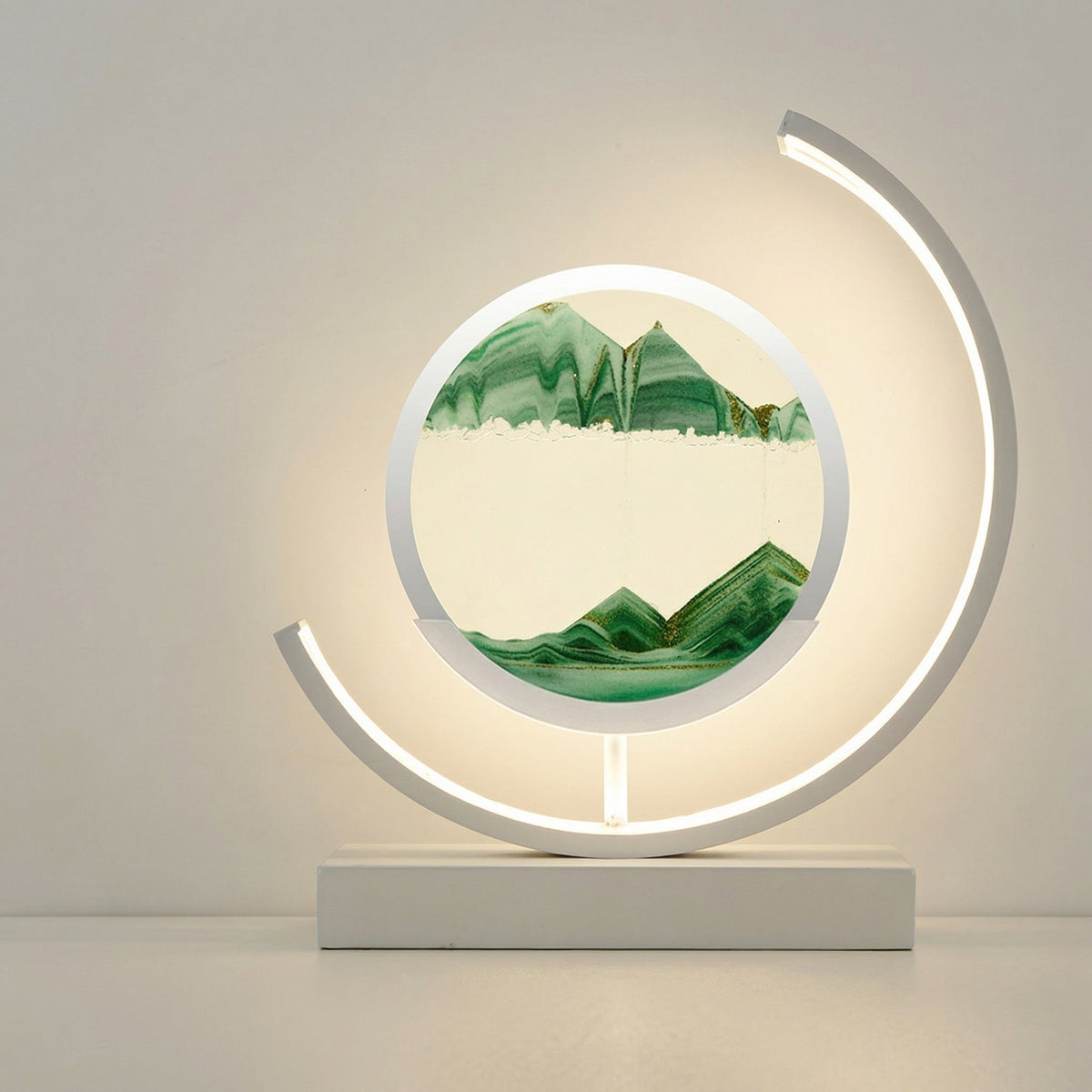 3D Quicksand Art Table Lamp