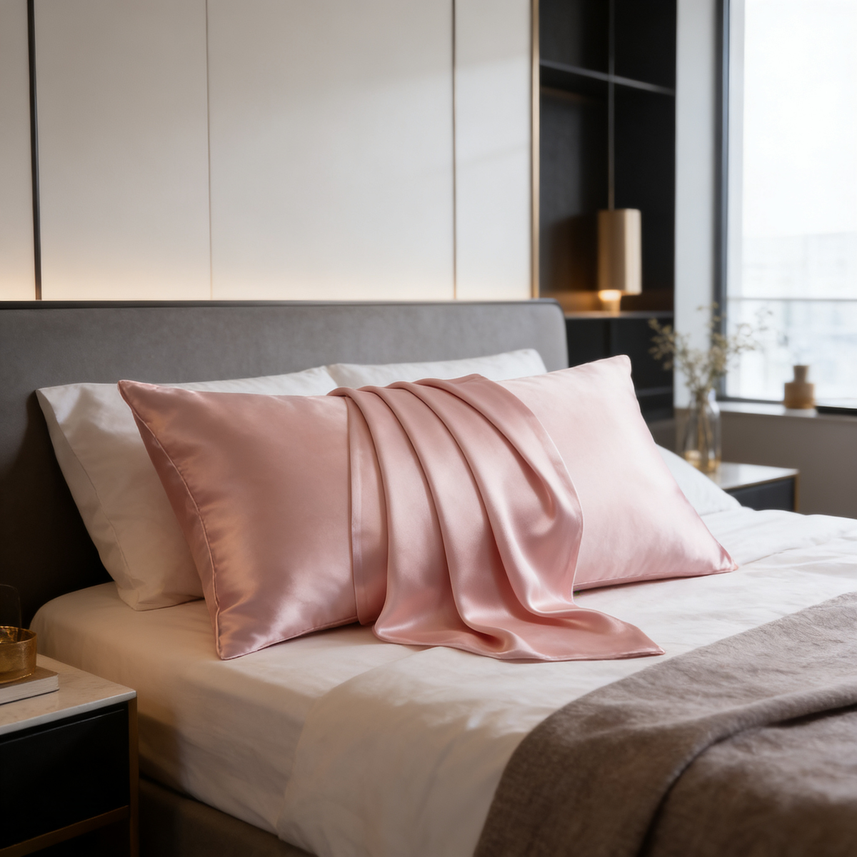 100% Mulberry Silk Pillowcase