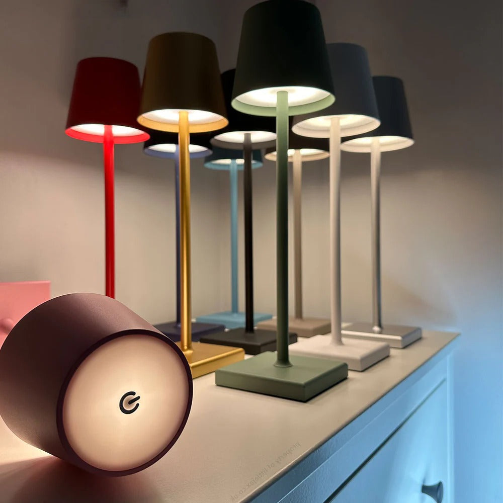 LumiGlow™ draadloze oplaadbare tafellamp