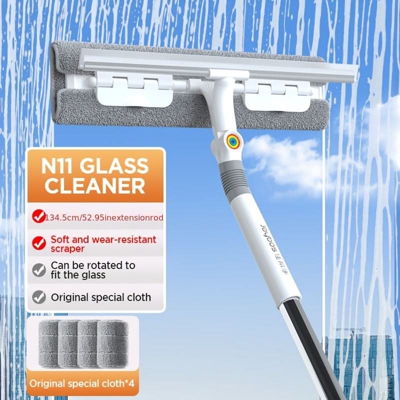 360° Rotating Glass Squeegee